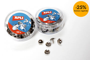 Xinxetes niquelades Apli 100u