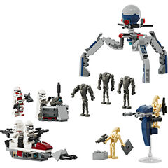 LEGO® Star Wars TM Pack de Combate: Soldado Clon y Droide de Combate 75372