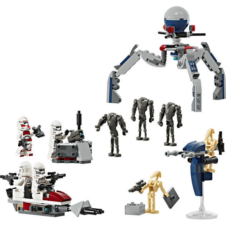 LEGO® Star Wars TM Pack de Combate: Soldado Clon y Droide de Combate 75372