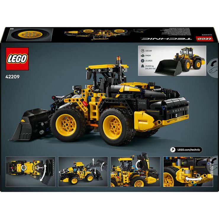 LEGO® Technic Carregadora amb Rodes Volvo L120 Elèctrica 42209