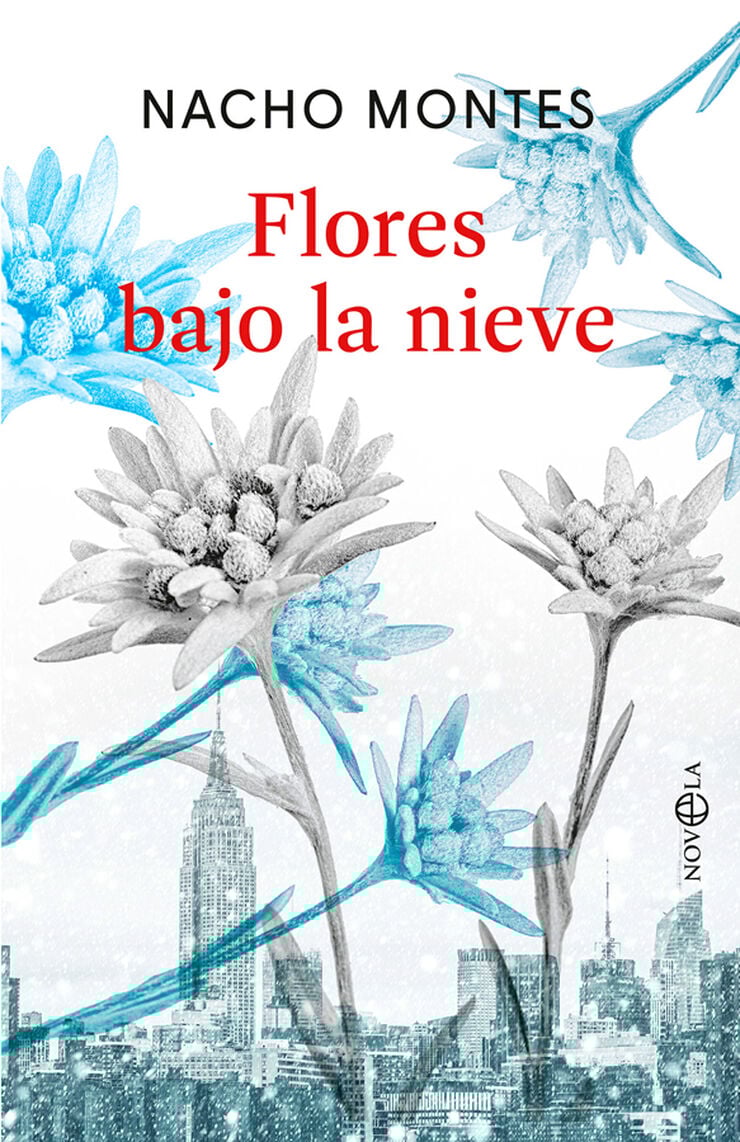 Flores bajo la nieve