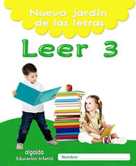 Jardn Letras Leer 3 Infantil