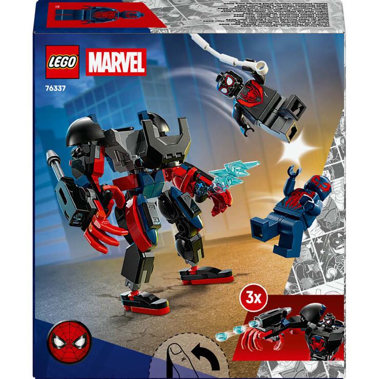 LEGO® Super Heroes Armadura Robòtica de Miles Morales vs. Spider-Man 76337