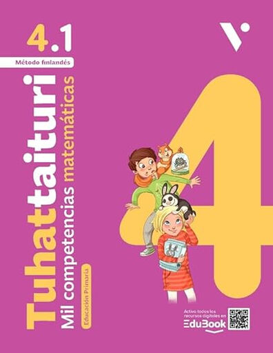 Tuhattaituri 4.1. Matem&aacute;ticas. Libro+ Fichas. NE
