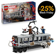 LEGO® Super Heroes Spider-Man contra el Doc Ock: L’escena del Metro 76321