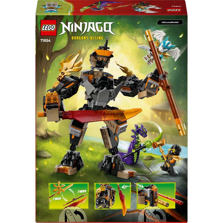 LEGO® Ninjago Meca de Missió de Cole i Zane Drac 71854