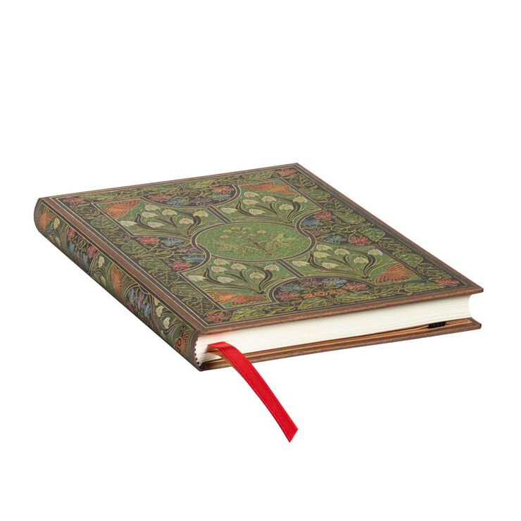Agenda Paperblanks Poesía Flor Midi sem/vista castellano 2025