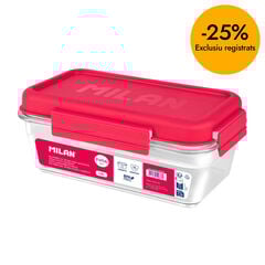 Fiambrera trit&aacute;n Milan Nata 624 1,2l rosa