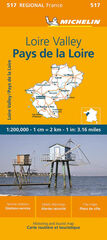 Mapa Regional Loire Valley/Pays de La Loire Mapa Regional Loire Valley/Pays de La Loire