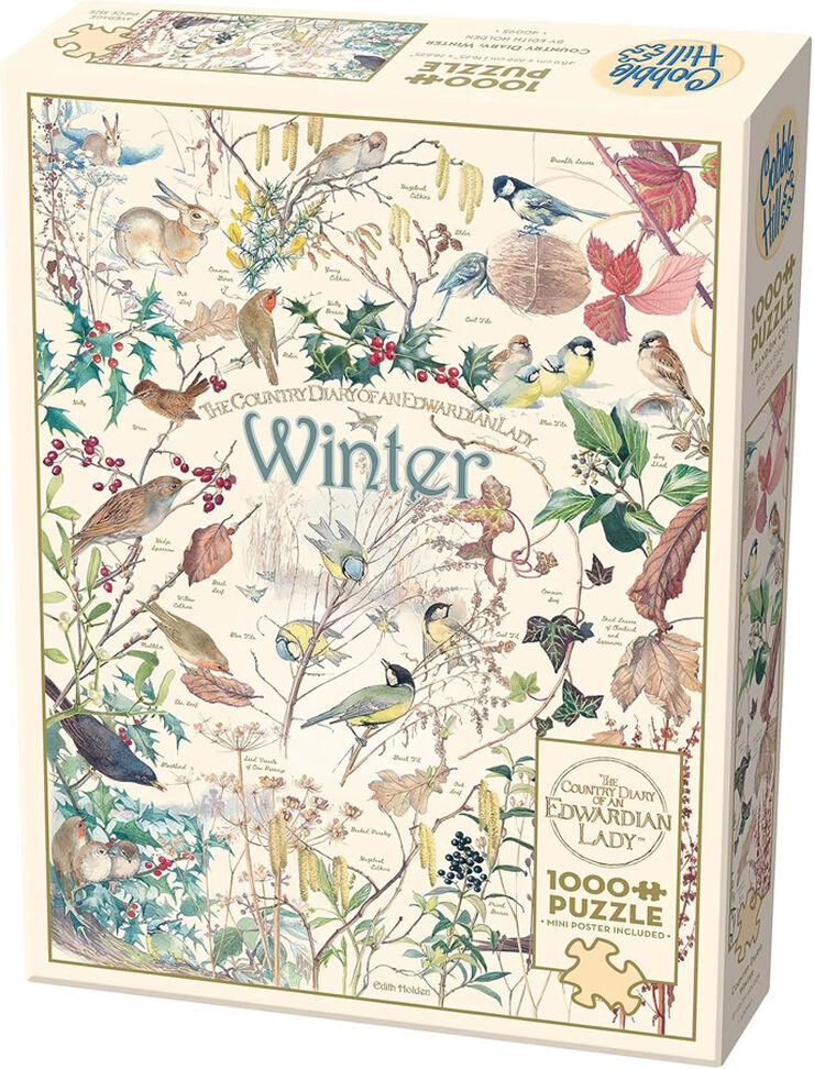 Puzle 1000 piezas Country Diary Winter