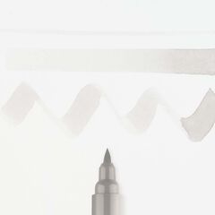 Rotulador Ecoline Brush Pen gris cálido claro 728