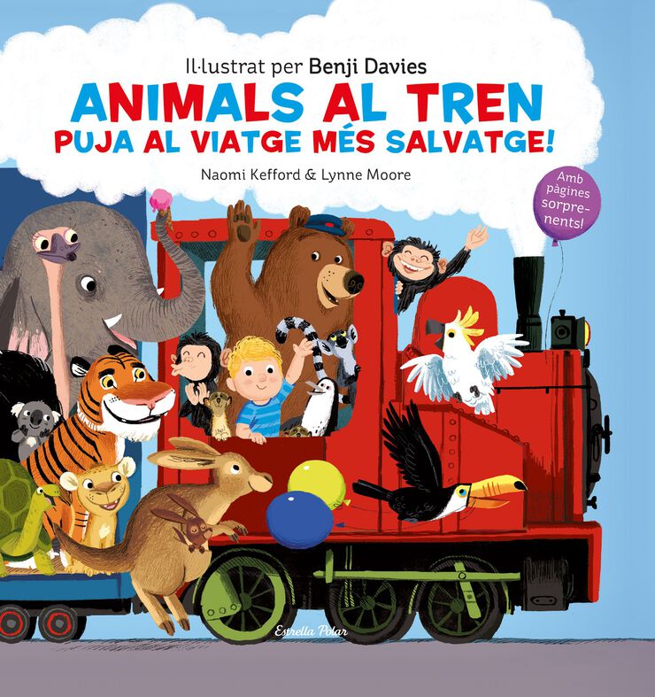 Animals al tren