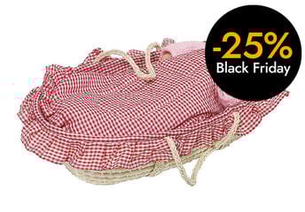 Cesta cuna Goki con sábanas
