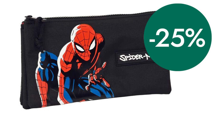 Estuche Triple Spiderman