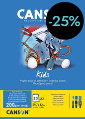 Bloc pintura Canson Kids A3 20 hojas