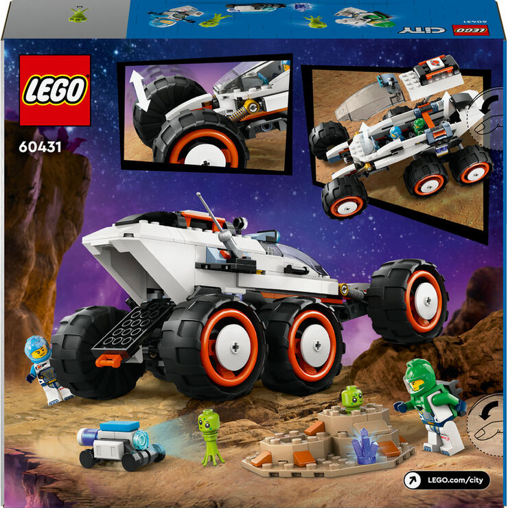 LEGO® City Róver Explorador Espacial i Vida Extraterrestre 60431