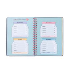 Agenda escolar Mr. Wonderful Wonder sem/vista cas 2025-26 Planazos, ilusiones y buenas vibraciones