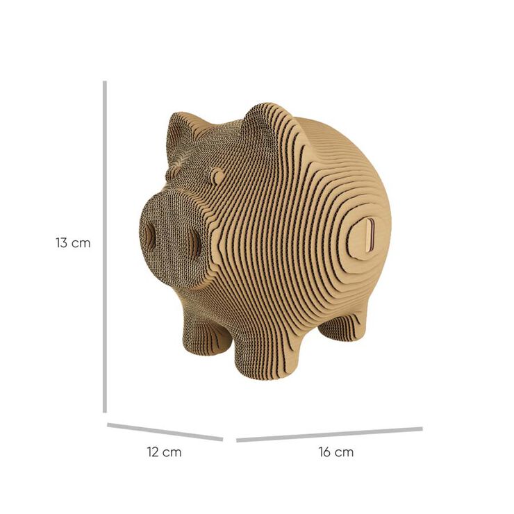 Puzzle 3D Cartonic Cerdo Hucha