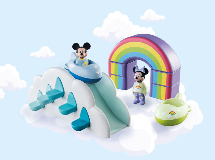 Playmobil 123 Mickey i Minnie casa als Núvols 71319