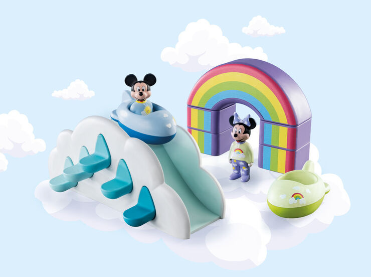 Playmobil 123 Mickey y Minnie casa en las Nubes71319