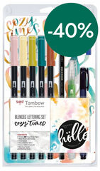 Lettering Set Tombow Cozy Time