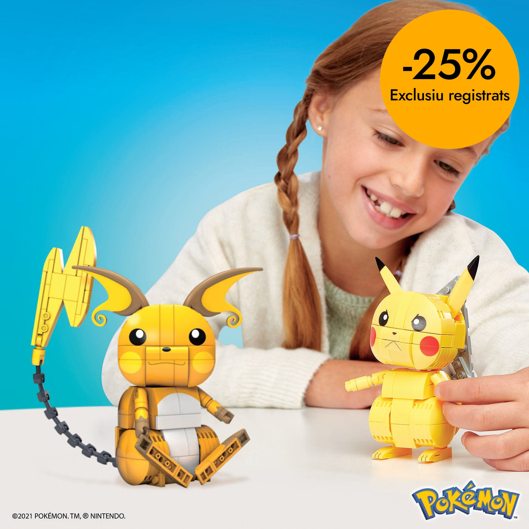 Mega Construx Pok&eacute;mon Pichu/Pikachu/Raichu