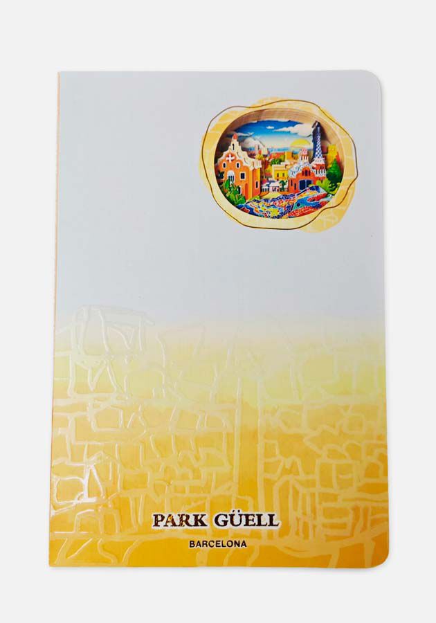 Libreta 3D Gaud&iacute; Park G&uuml;ell A5