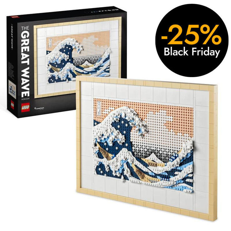 LEGO® ART Hokusai: La Gran Onada 31208