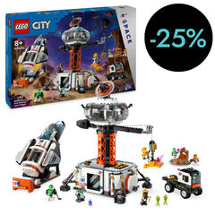 LEGO® City Base Espacial y Plataforma de Lanzamiento 60434