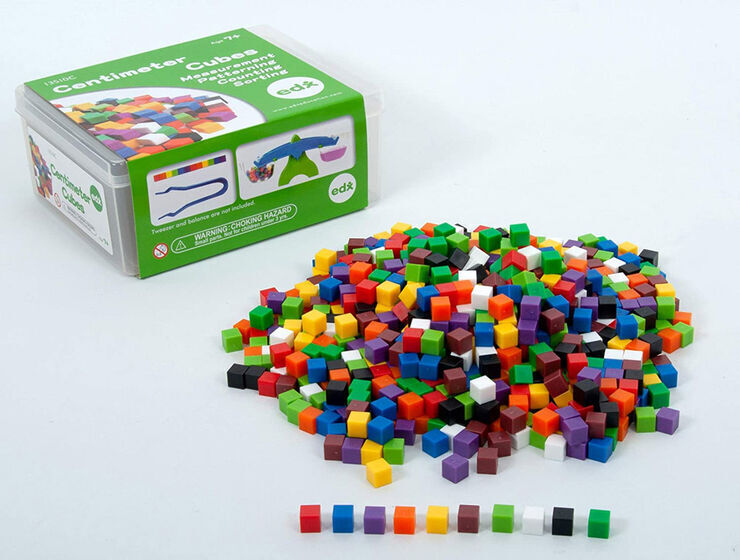 Cubs de colors de 1cm - 1000U