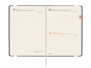 Agenda Finocam Flex Llisa D&iacute;a P&aacute;gina 2027 Catal&aacute;n Negro