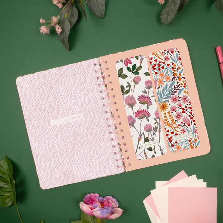 Agenda Finocam Moniquilla E10 setm/vista horitzontal cas 2026 Rosella