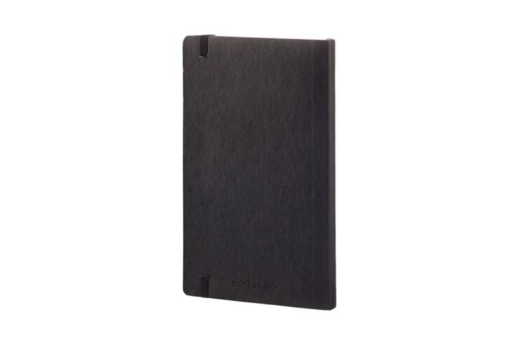 Libreta Moleskine Soft L Negro Puntos