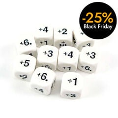 Dado 6 caras suma 10 unidades