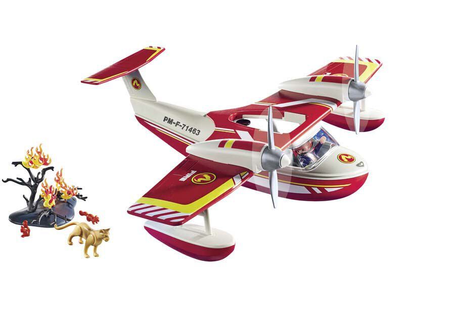 Playmobil City Action Hidroavi&oacute;n Bomberos 71463