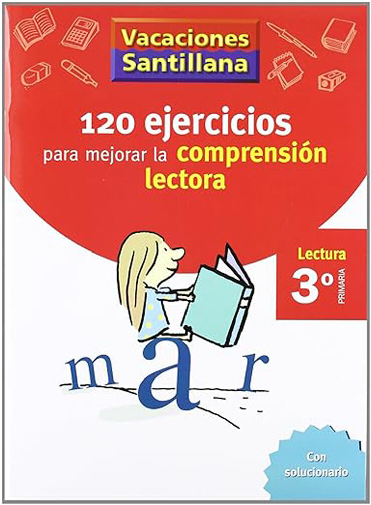 Vacaciones Comprensión Lectora 3º Primaria Santillana