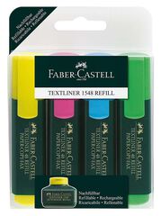 Marcador fluor Faber-Castell 48 4 colors Marcador fluor Faber-Castell 48 4 colors