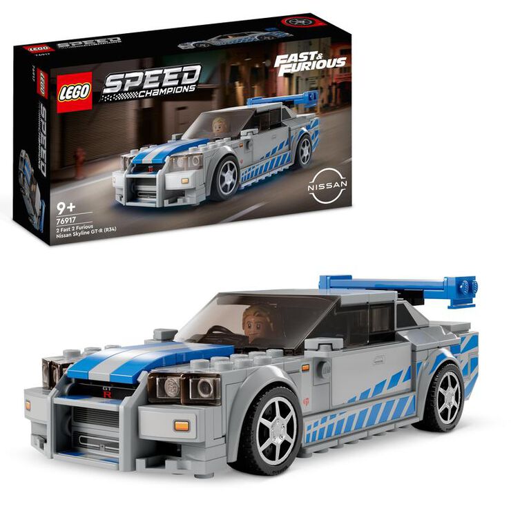 LEGO® Speed Champions Nissan Skyline GT-R (R34) de 2 Fast 2 Furious 76917