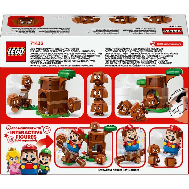 LEGO® Super Mario Zona de juego de los Goombas 71433