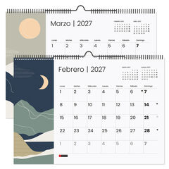 Calendario Miquelrius Pared A3 Castellano Cims 2027 Multicolor