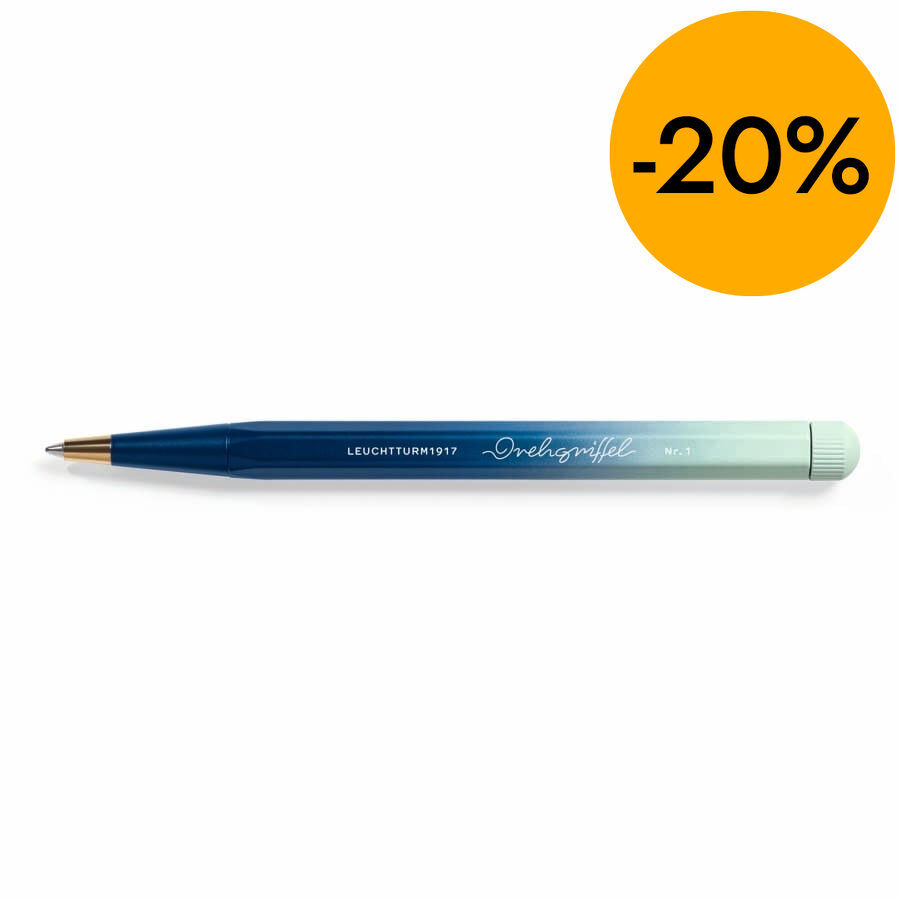 Bol&iacute;grafo Drehgriffel No.1 Gradient Edition navy/mint green