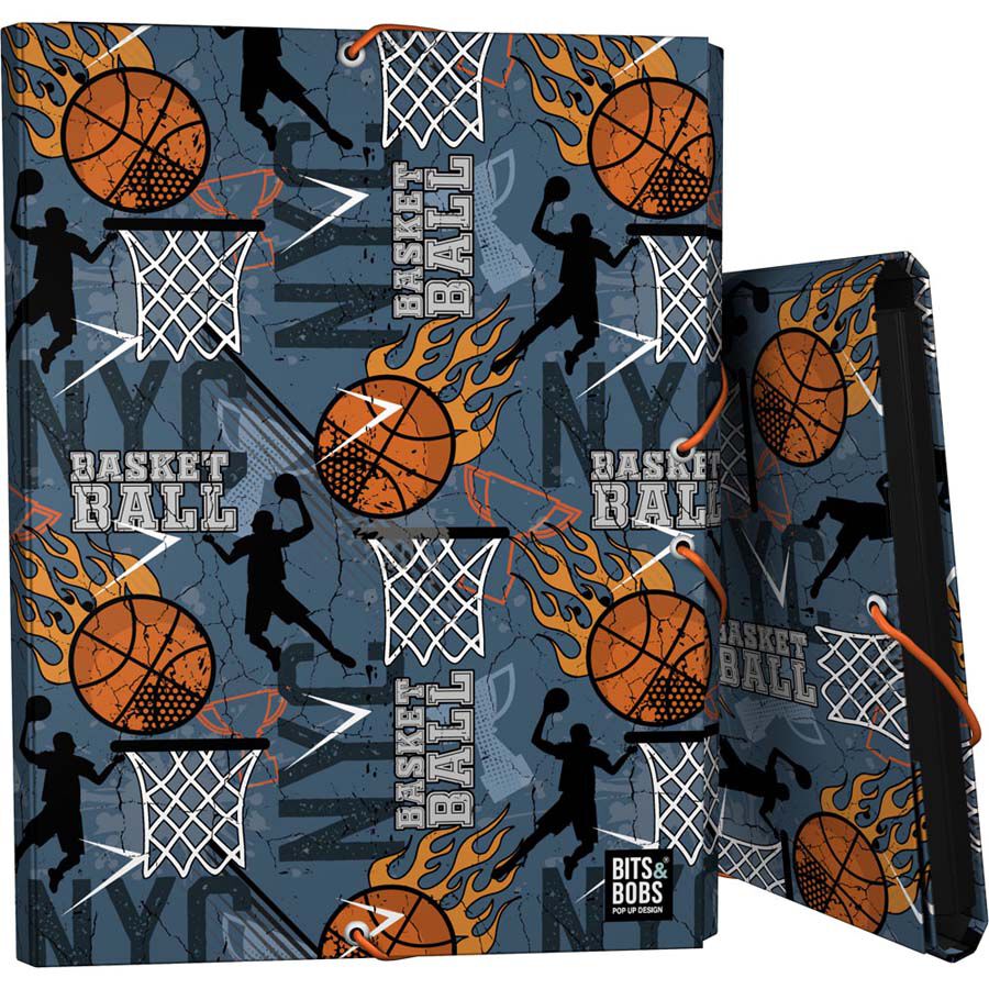 Carpeta de 3 solapes B&B Basketball