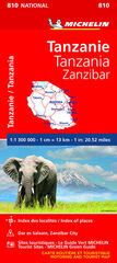 Mapa National Tanzania-Zanzíbar Mapa National Tanzania-Zanzíbar