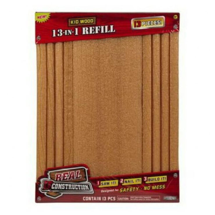 Recambios para construcción de madera (14 piezas)