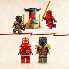 LEGO® NINJAGO Batalla de Cotxes i Motos de Kai i Ras 71789