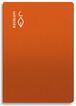 Llibreta grapada Escolofi foli 50 fulls Montessori pauta 3,5mm marge  taronja