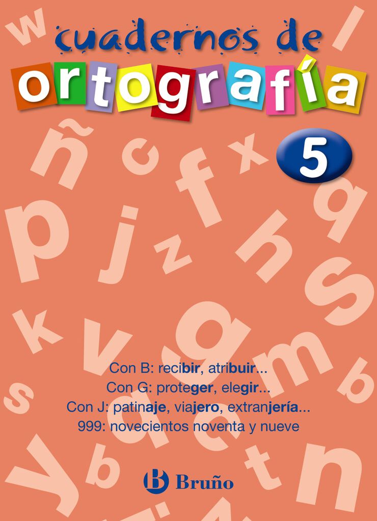 ORTOGRAF&Iacute;A CASTELLANA 05 PRIMARIA Bru&ntilde;o Quaderns 9788421643471