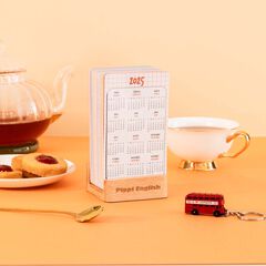 Calendario sobremesa Tarjetas castellano 2025 Pippi