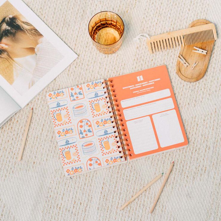 Agenda A5 sem/vista mult 2026 Tropical Treasure