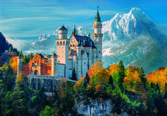 Puzle 500 peces Neuschwanstein castell